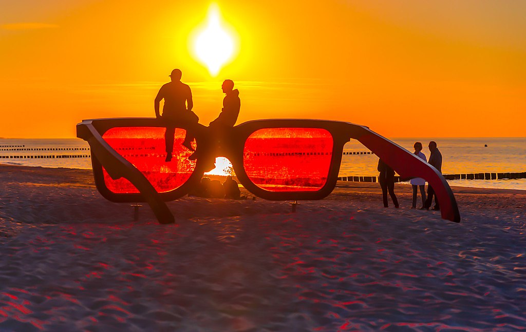 Sunglasses in the Sun