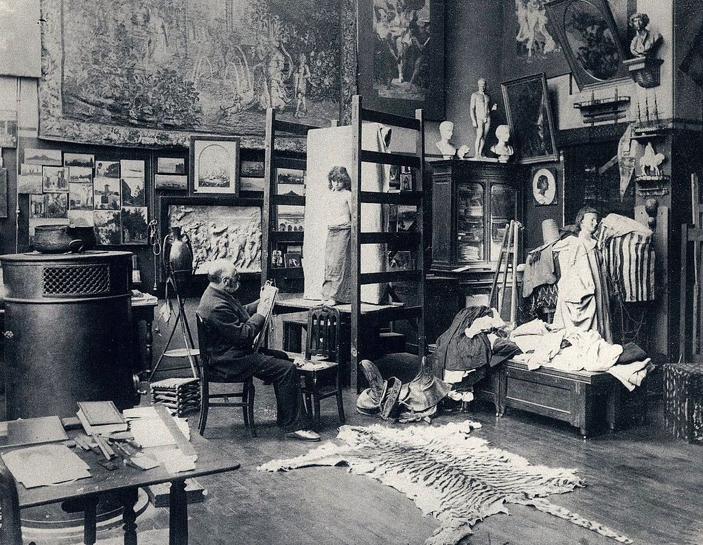 Boulanger atelier 1888 Giraudon