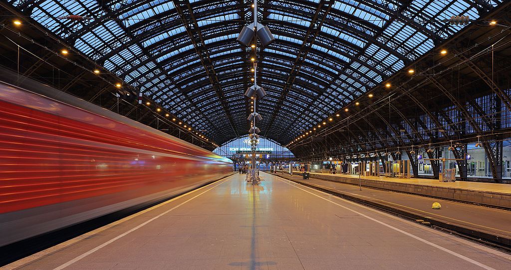 May Day Cologne Main Station May 2015