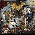 Apocalyptic Color Lithograph